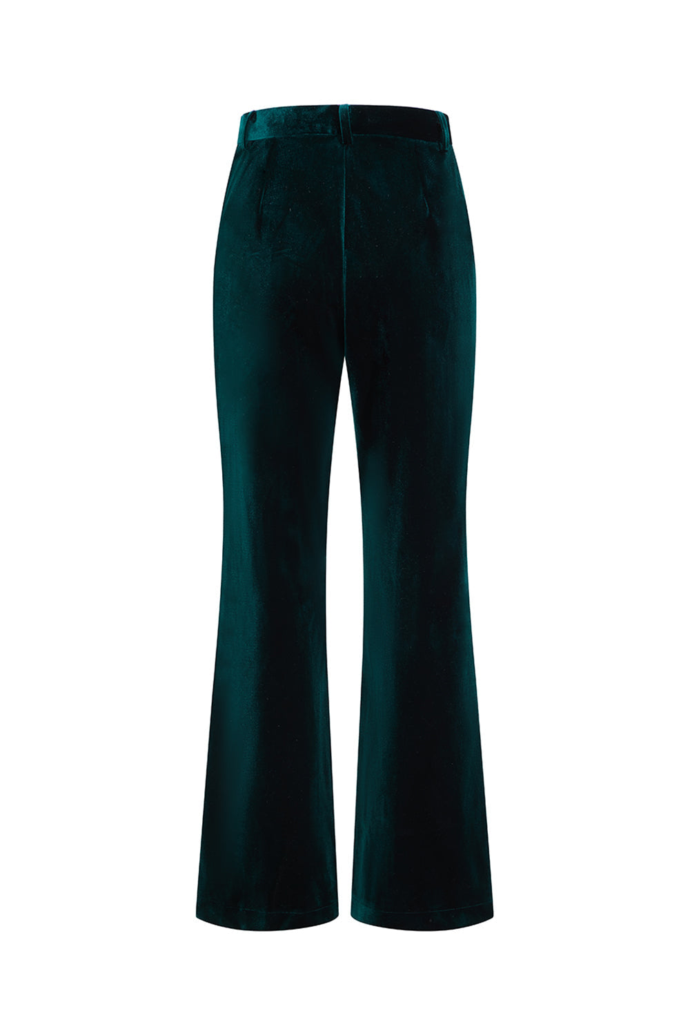Dark Green 2-Piece Velvet Double Breasted Women Prom Suits